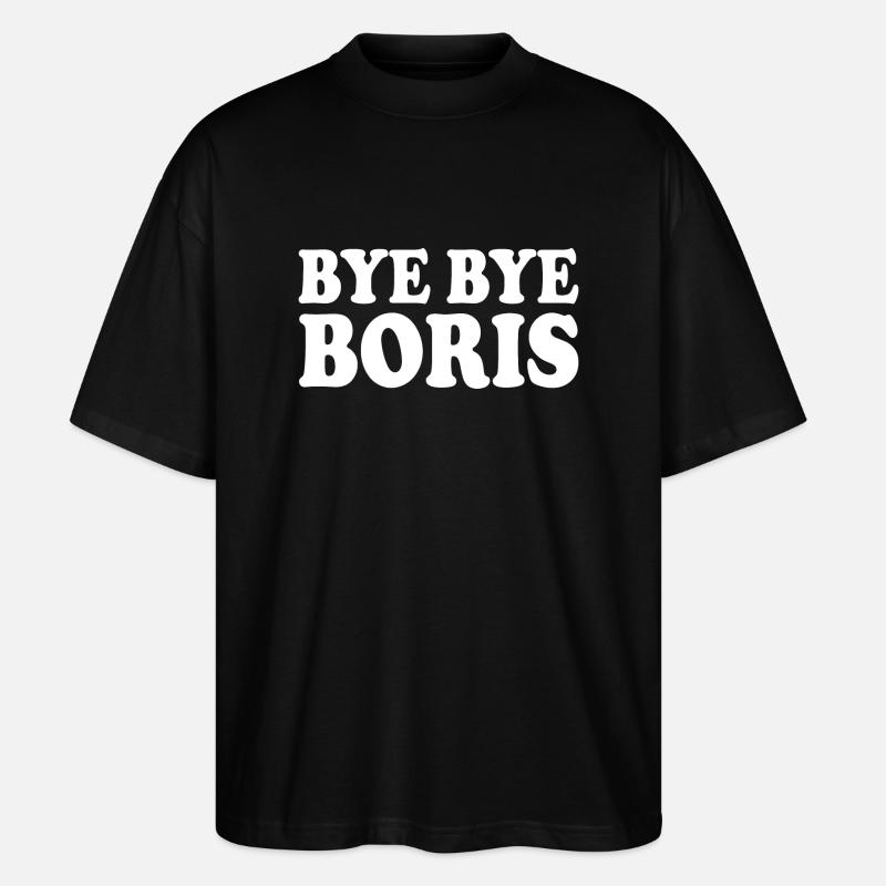 Bye bye boris - T-shirt bio Blaster 2.0 coupe oversize Stanley/Stella Unisexe - noir