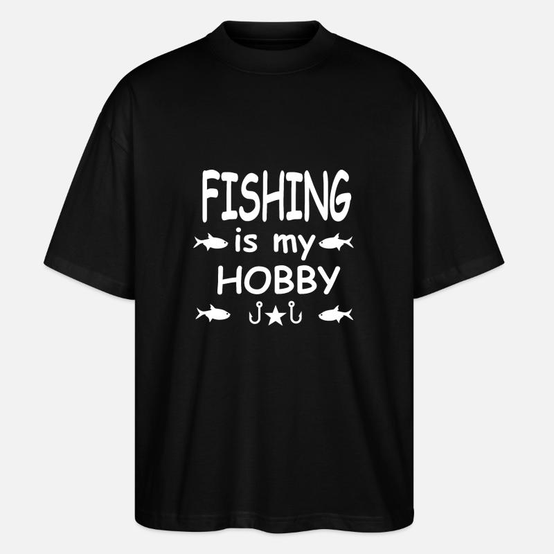 Angeln - Stanley/Stella Oversized Unisex Bio T-Shirt Blaster 2.0 - Schwarz