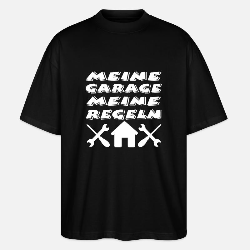 Garage - Stanley/Stella Oversized Unisex Bio T-Shirt Blaster 2.0 - Schwarz