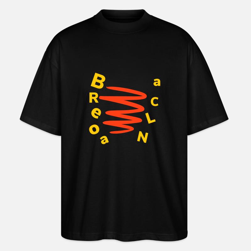 Barcelone, Bébé - T-shirt bio Blaster 2.0 coupe oversize Stanley/Stella Unisexe - noir