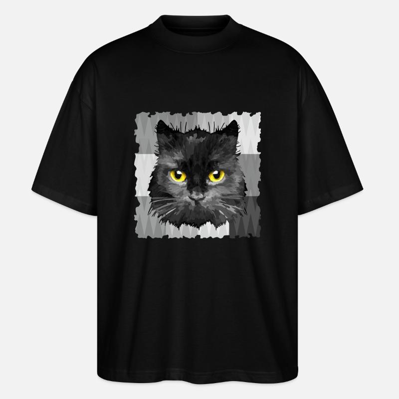 Kommen Sie - Stanley/Stella Oversized Unisex Bio T-Shirt Blaster 2.0 - Schwarz