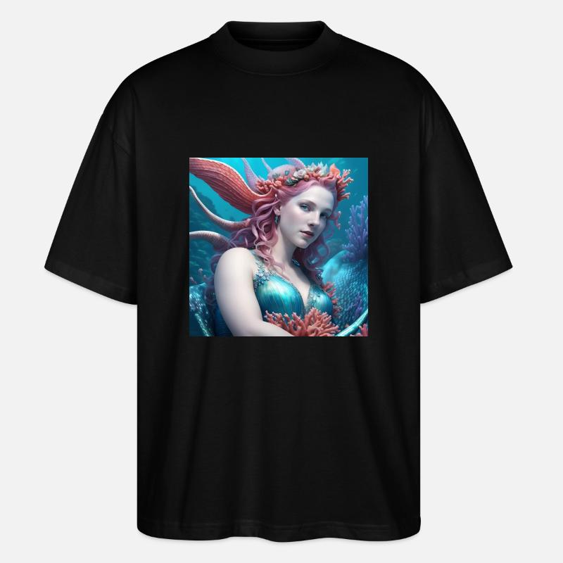 blockedName - Stanley/Stella Oversized Unisex Bio T-Shirt Blaster 2.0 - Schwarz