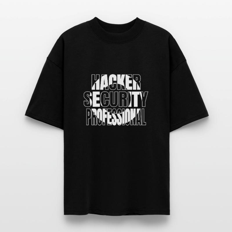 anonymous hacker computer humour present idea Stanley/Stella Oversized Unisex Organic T-shirt Blaster 2.0