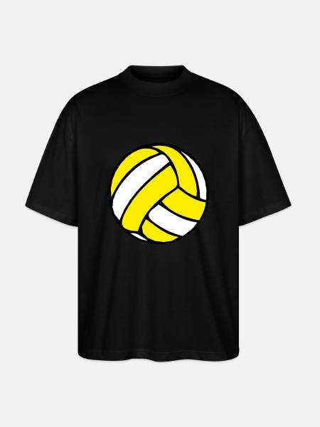 Beachvolleyball Beachball 2510 - Stanley/Stella Oversized Unisex Bio T-Shirt Blaster 2.0 - Schwarz