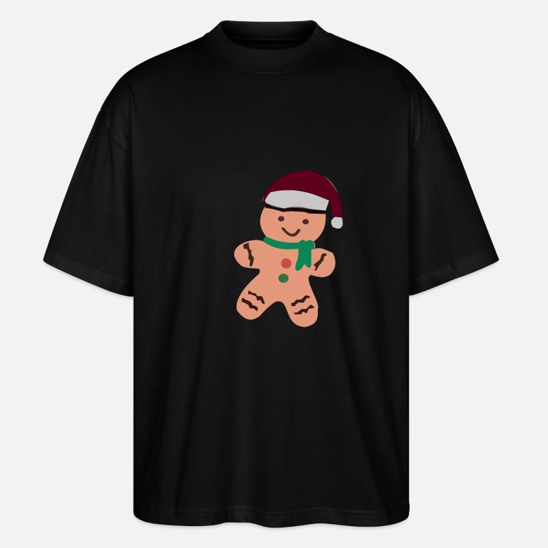 Lebkuchenman - Stanley/Stella Oversized Unisex Bio T-Shirt Blaster 2.0 - Schwarz