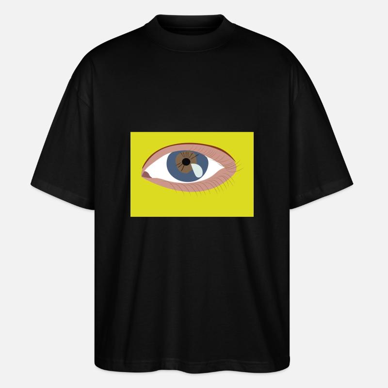 Oeil - T-shirt bio Blaster 2.0 coupe oversize Stanley/Stella Unisexe - noir