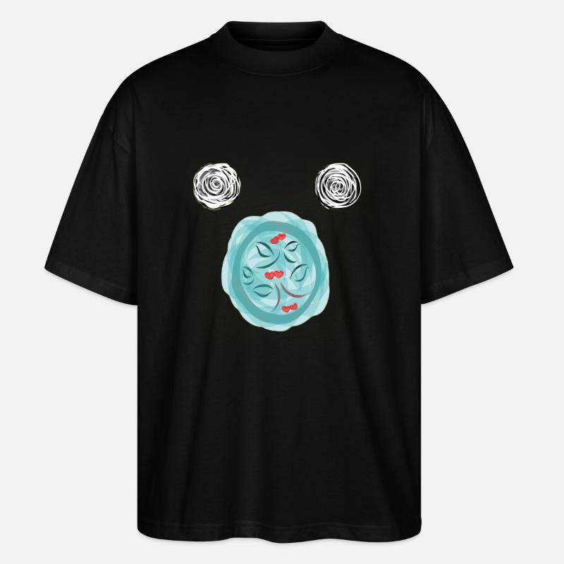 Planet where dreams come true - Stanley/Stella Oversized Unisex Organic T-shirt Blaster 2.0 - black