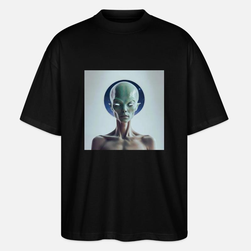 Astronomie Astrophysik - Stanley/Stella Oversized Unisex Bio T-Shirt Blaster 2.0 - Schwarz