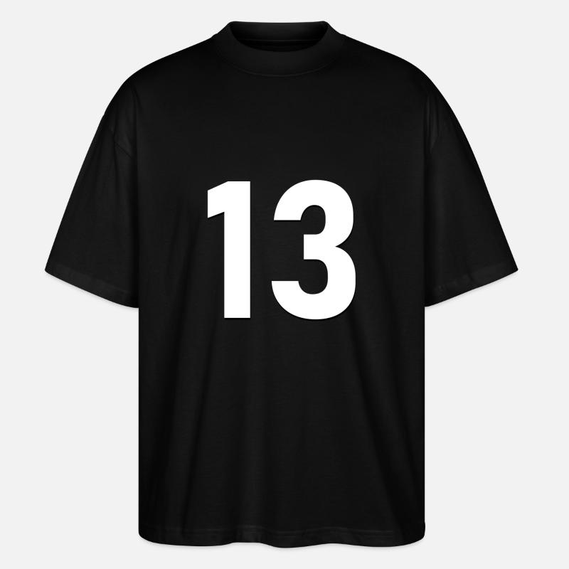 13 - Stanley/Stella Oversized Unisex Bio T-Shirt Blaster 2.0 - Schwarz