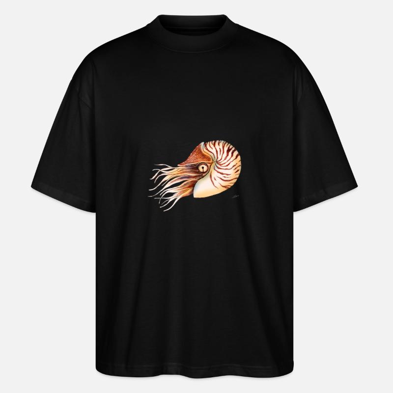 NAUTILUS - Stanley/Stella Oversized Unisex Bio T-Shirt Blaster 2.0 - Schwarz