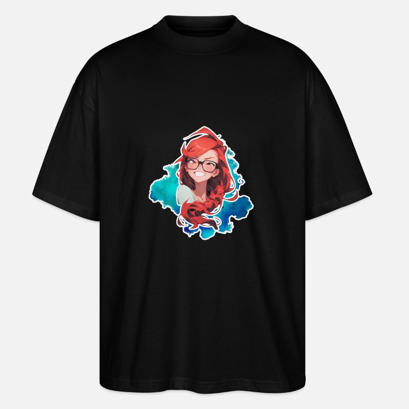 Frau Soline - Stanley/Stella Oversized Unisex Bio T-Shirt Blaster 2.0 - Schwarz