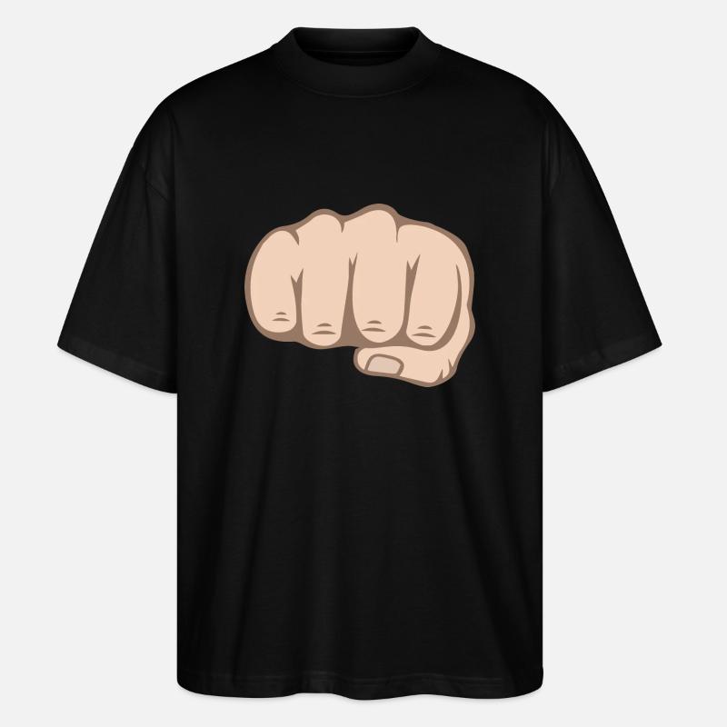 Faust - Stanley/Stella Oversized Unisex Bio T-Shirt Blaster 2.0 - Schwarz