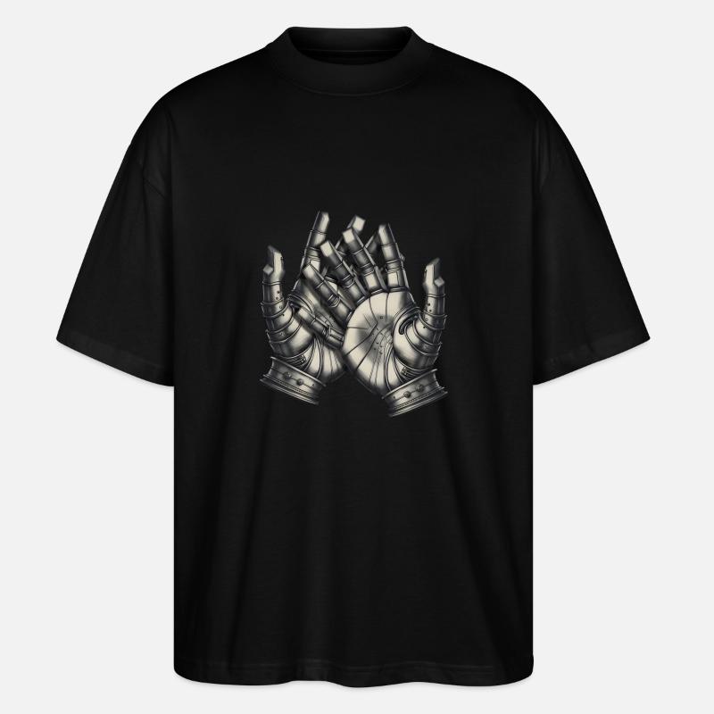ENTRE VOS MAINS - T-shirt bio Blaster 2.0 coupe oversize Stanley/Stella Unisexe - noir