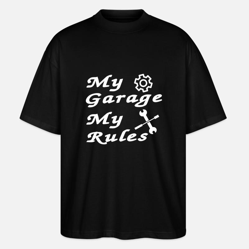 Garage - Stanley/Stella Oversized Unisex Bio T-Shirt Blaster 2.0 - Schwarz