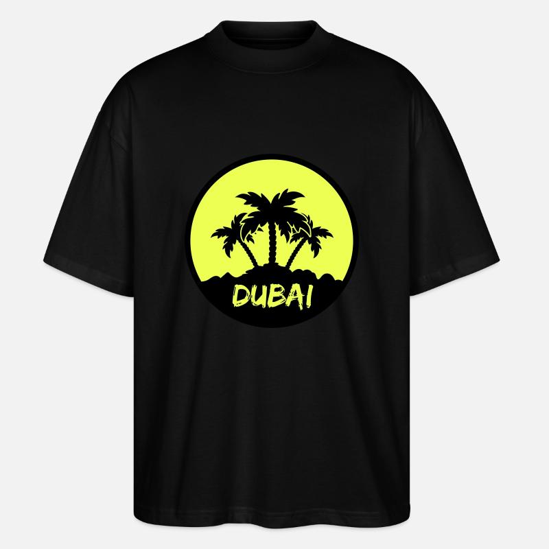 dubai - Stanley/Stella Oversized Unisex Bio T-Shirt Blaster 2.0 - Schwarz