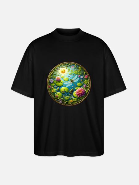 See Leben - Stanley/Stella Oversized Unisex Bio T-Shirt Blaster 2.0 - Schwarz