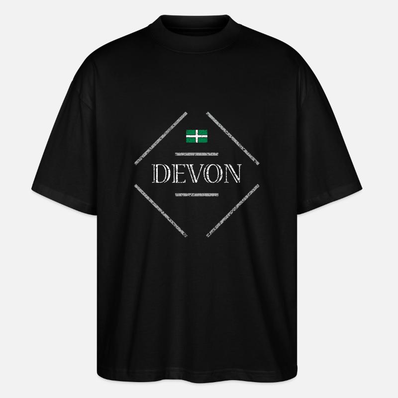 Devon - Stanley/Stella Oversized Unisex Organic T-shirt Blaster 2.0 - black