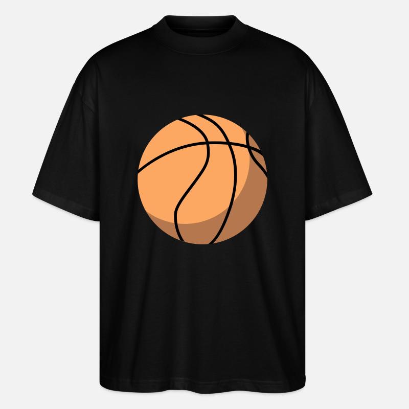 Basketball - Stanley/Stella Oversized Unisex Bio T-Shirt Blaster 2.0 - Schwarz