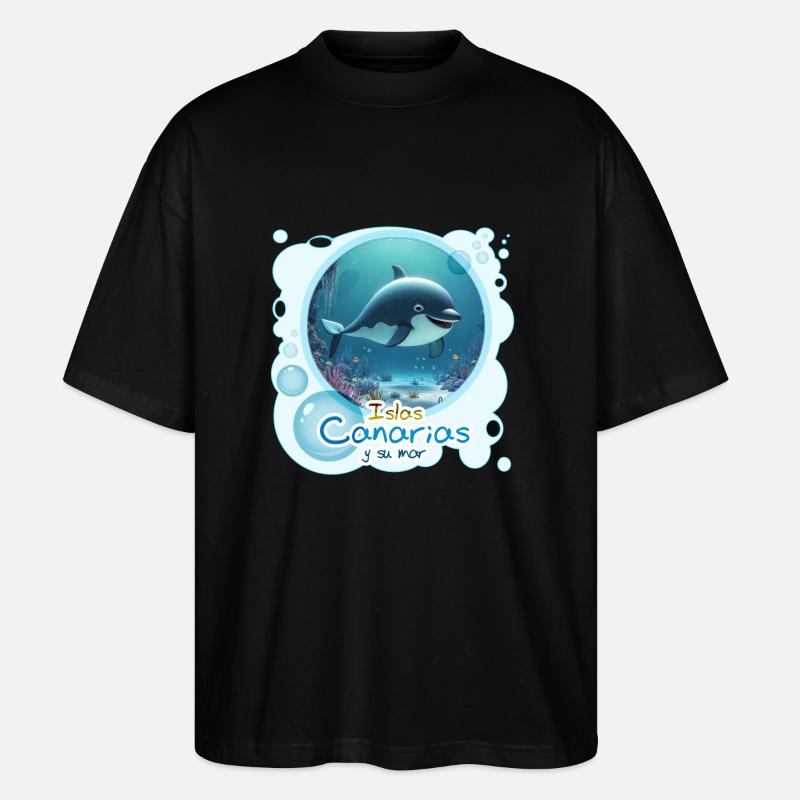 Wal - Stanley/Stella Oversized Unisex Bio T-Shirt Blaster 2.0 - Schwarz