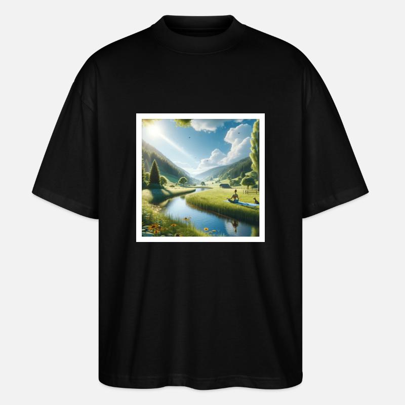 Corporeity - Stanley/Stella Oversized Unisex Organic T-shirt Blaster 2.0 - black