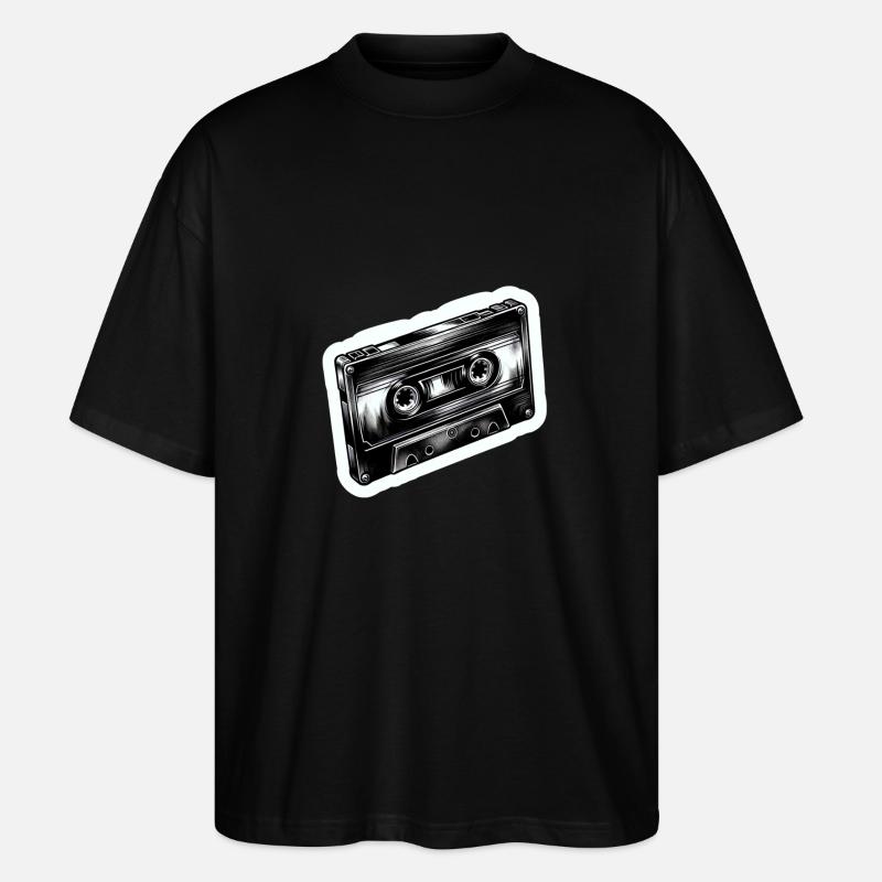 Band - Stanley/Stella Oversized Unisex Bio T-Shirt Blaster 2.0 - Schwarz
