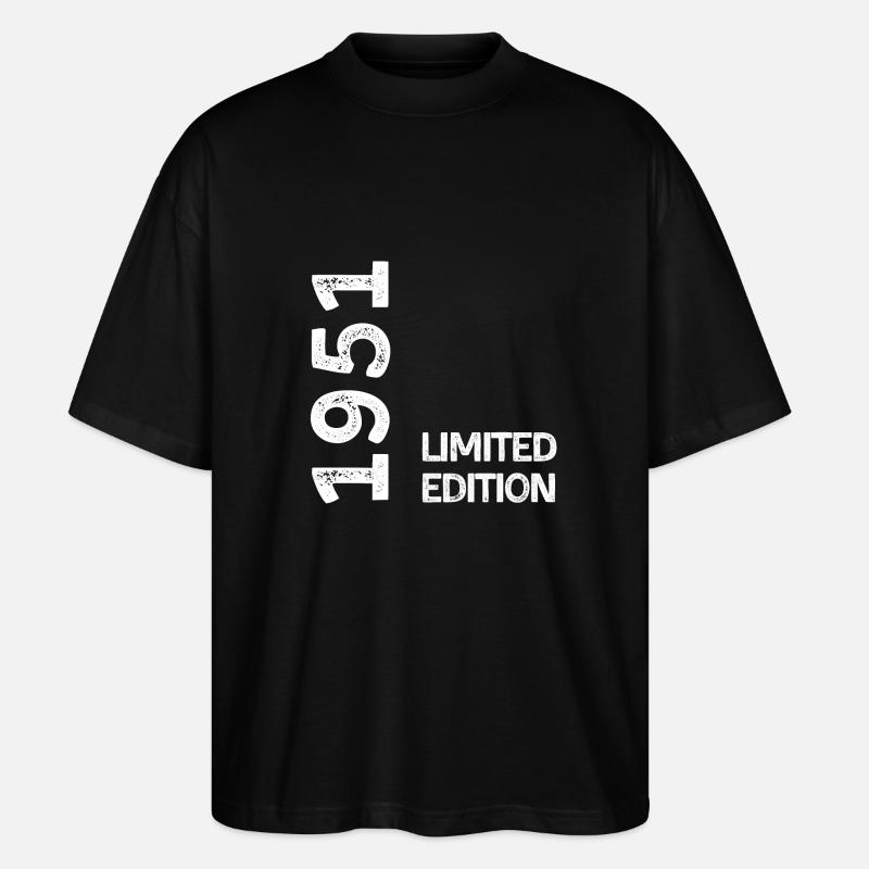 1951 limited edition - T-shirt bio Blaster 2.0 coupe oversize Stanley/Stella Unisexe - noir