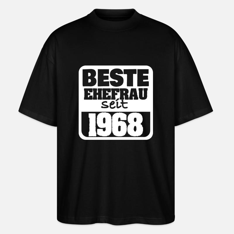 Amoureux 1968 - T-shirt bio Blaster 2.0 coupe oversize Stanley/Stella Unisexe - noir