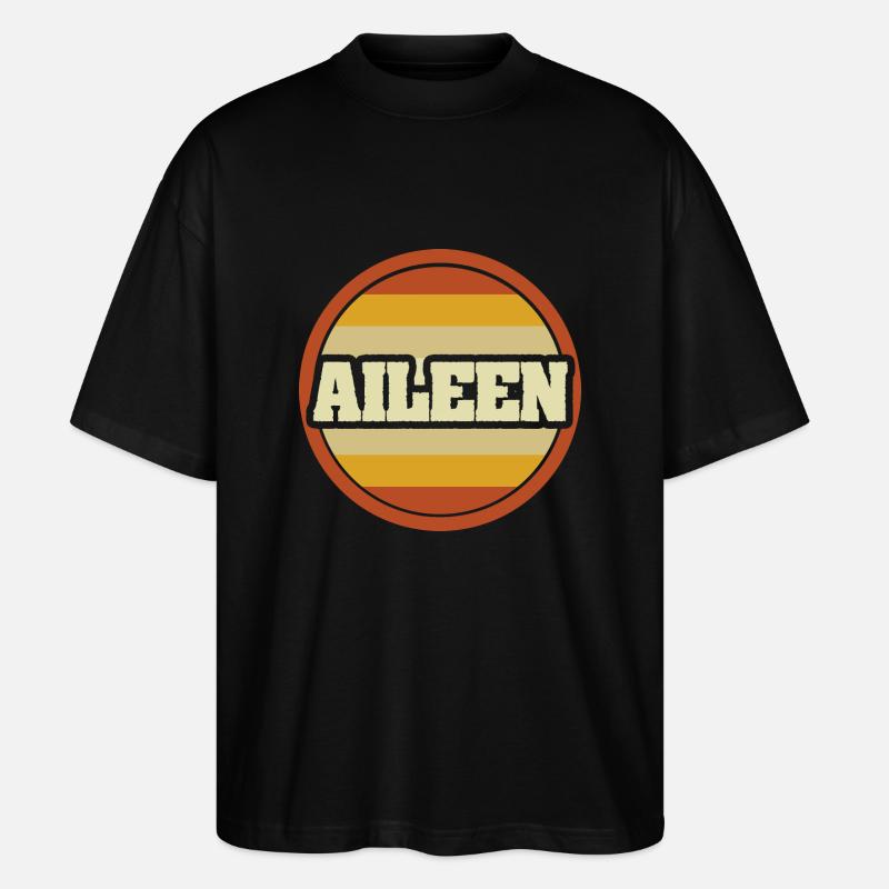 Aileen - Stanley/Stella Oversized Unisex Bio T-Shirt Blaster 2.0 - Schwarz