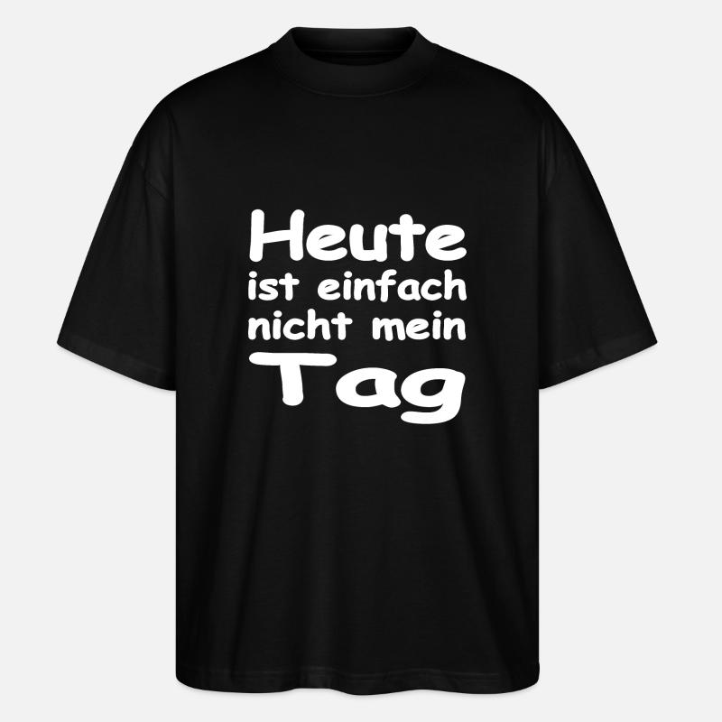 Party - Stanley/Stella Oversized Unisex Bio T-Shirt Blaster 2.0 - Schwarz