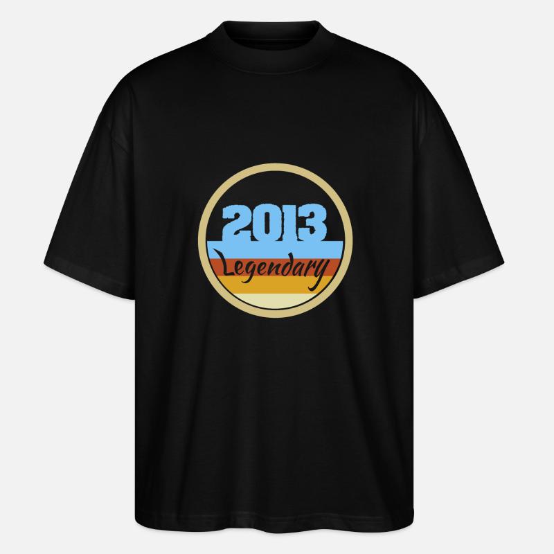 Legendary 2013 - Stanley/Stella Oversized Unisex Bio T-Shirt Blaster 2.0 - Schwarz