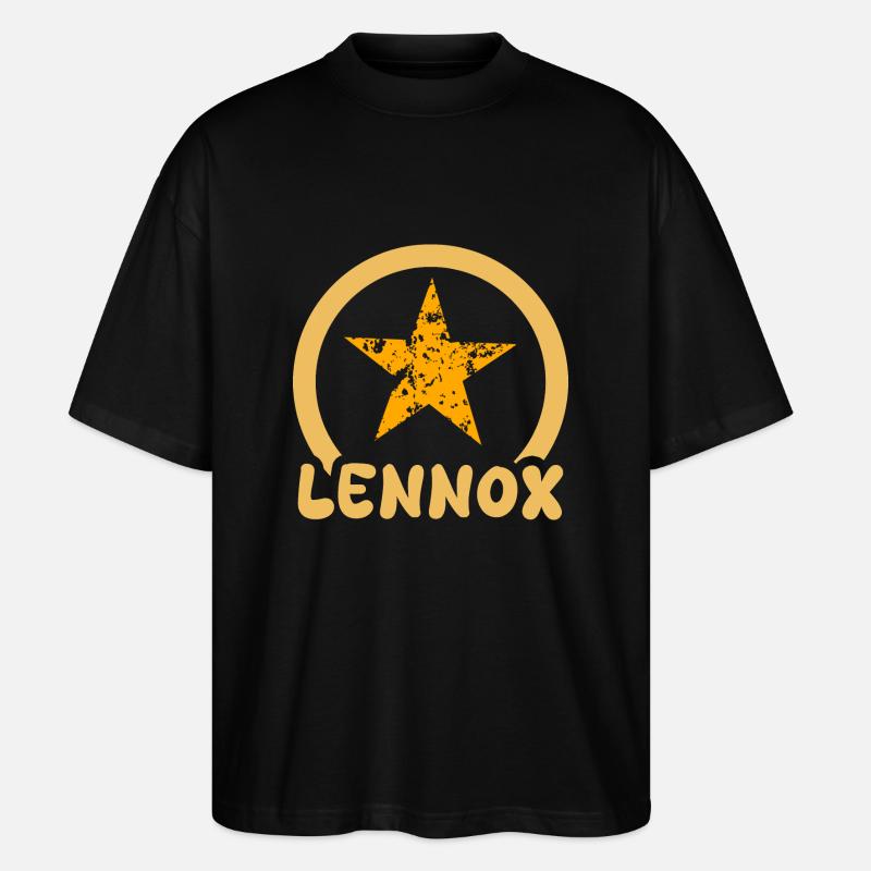 Lennox - Stanley/Stella Oversized Unisex Bio T-Shirt Blaster 2.0 - Schwarz