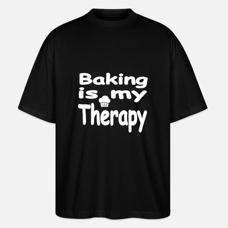 Backen - Stanley/Stella Oversized Unisex Bio T-Shirt Blaster 2.0 - Schwarz