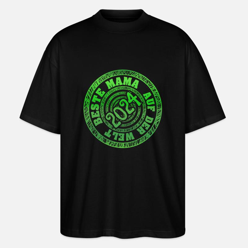 2024 - Stanley/Stella Oversized Unisex Bio T-Shirt Blaster 2.0 - Schwarz