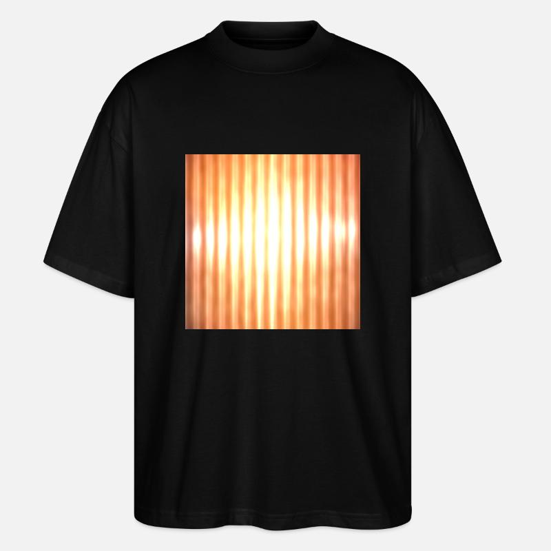 Light behind a process - Stanley/Stella Oversized Unisex Organic T-shirt Blaster 2.0 - black