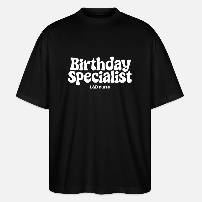Passion pour l’obstétrique - T-shirt bio Blaster 2.0 coupe oversize Stanley/Stella Unisexe - noir