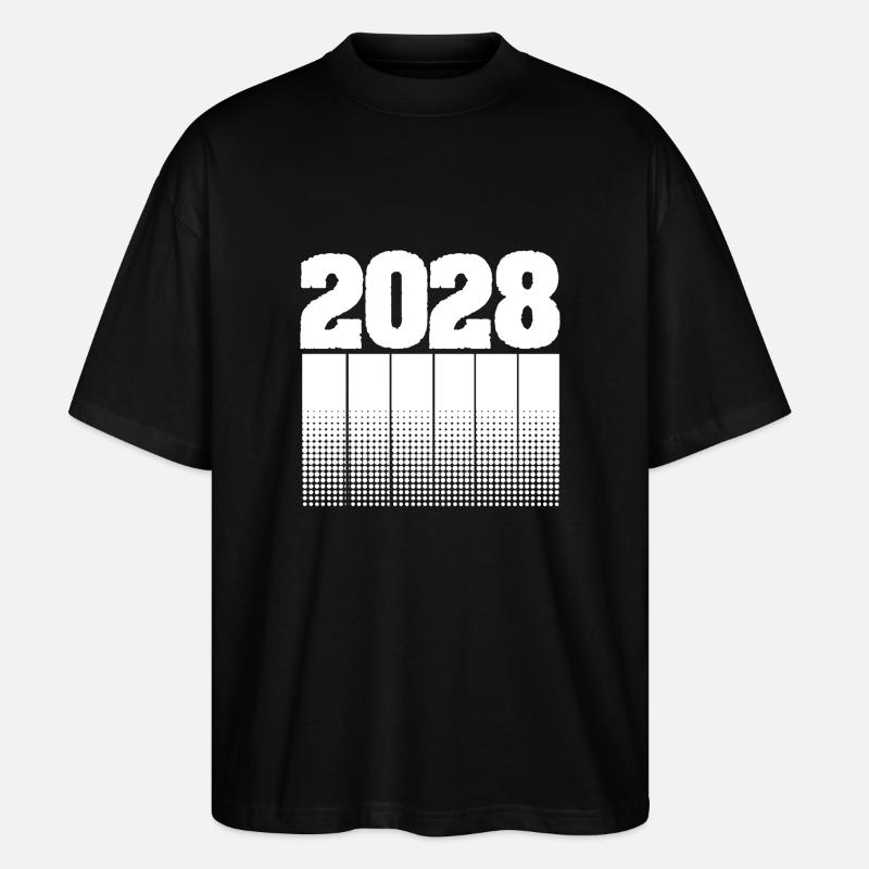 2028 - Stanley/Stella Oversized Unisex Bio T-Shirt Blaster 2.0 - Schwarz