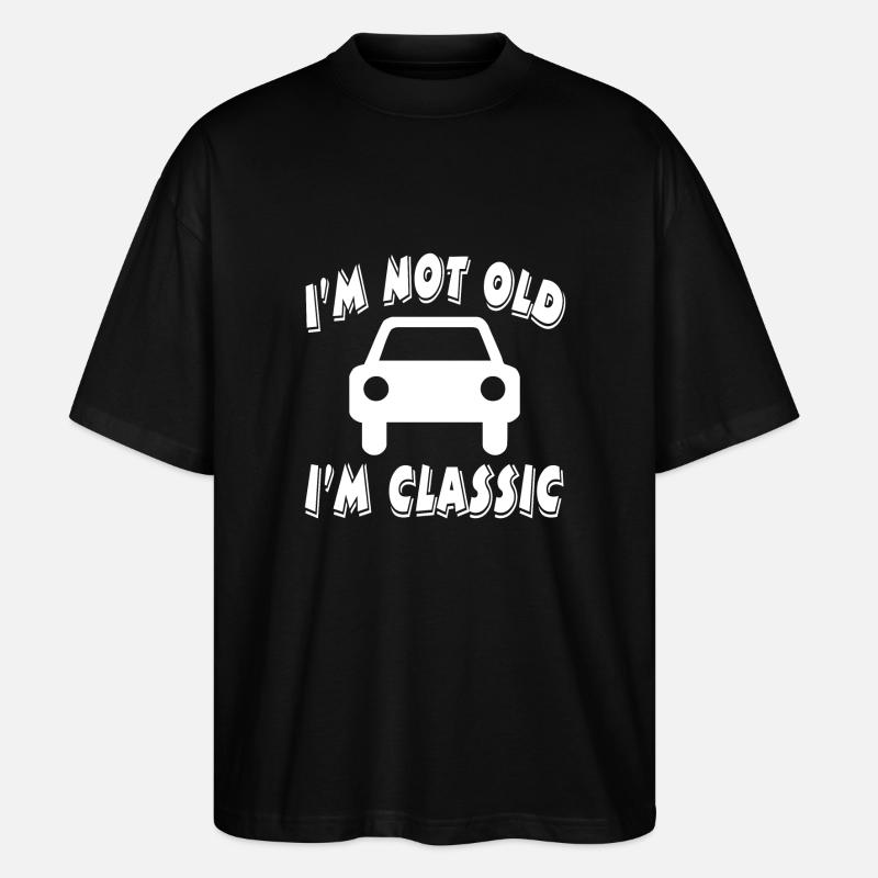 Voiture - T-shirt bio Blaster 2.0 coupe oversize Stanley/Stella Unisexe - noir