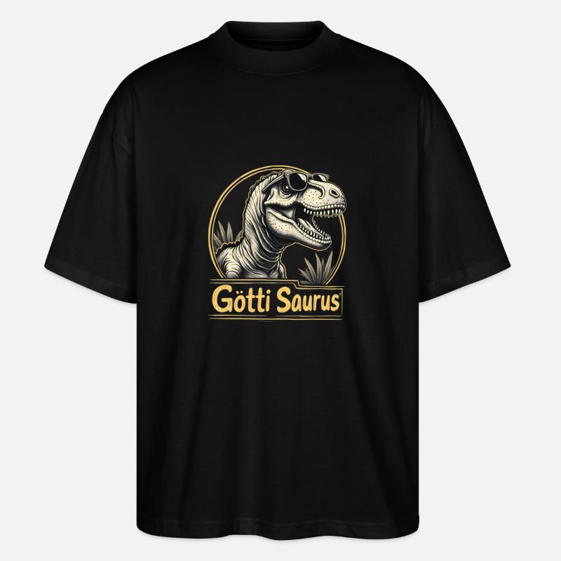 Parrain Saurus - T-shirt bio Blaster 2.0 coupe oversize Stanley/Stella Unisexe - noir