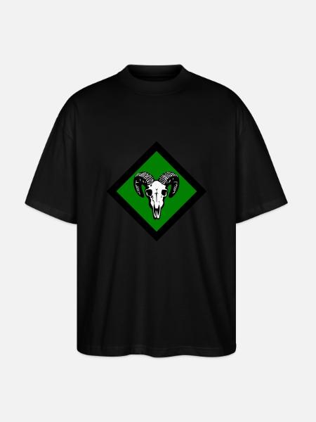 Gotland - Stanley/Stella Oversized Unisex Bio T-Shirt Blaster 2.0 - Schwarz