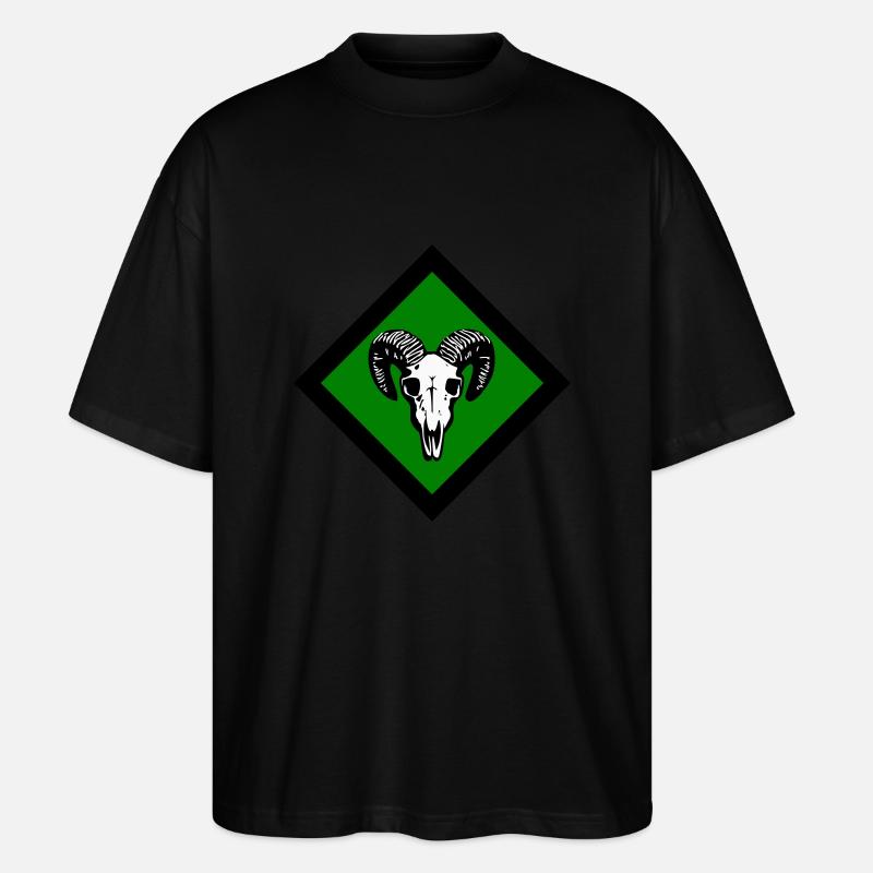 Gotland - Stanley/Stella Oversized Unisex Bio T-Shirt Blaster 2.0 - Schwarz