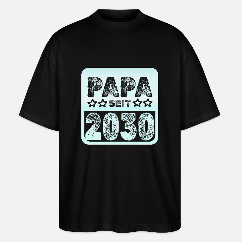 2030 - Stanley/Stella Oversized Unisex Bio T-Shirt Blaster 2.0 - Schwarz