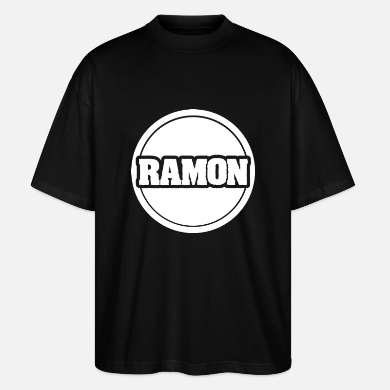 Ramon - T-shirt bio Blaster 2.0 coupe oversize Stanley/Stella Unisexe - noir