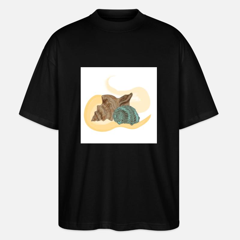 Lambi de mer - T-shirt bio Blaster 2.0 coupe oversize Stanley/Stella Unisexe - noir