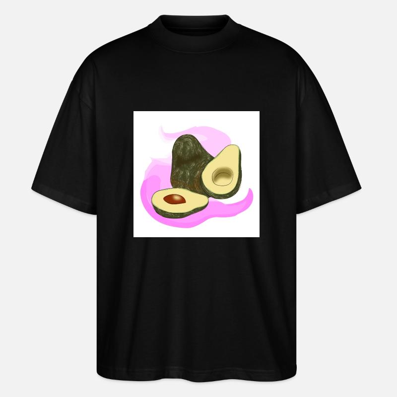 Avocado - Stanley/Stella Oversized Unisex Bio T-Shirt Blaster 2.0 - Schwarz