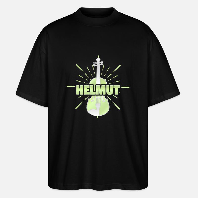 Helmut - T-shirt bio Blaster 2.0 coupe oversize Stanley/Stella Unisexe - noir