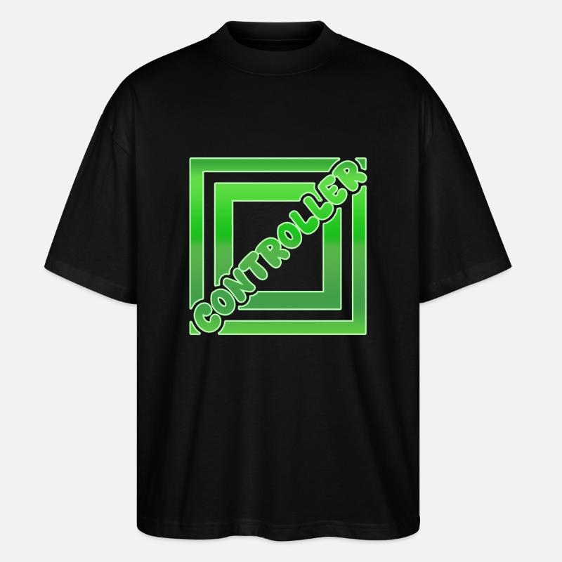 Controller - Stanley/Stella Oversized Unisex Bio T-Shirt Blaster 2.0 - Schwarz