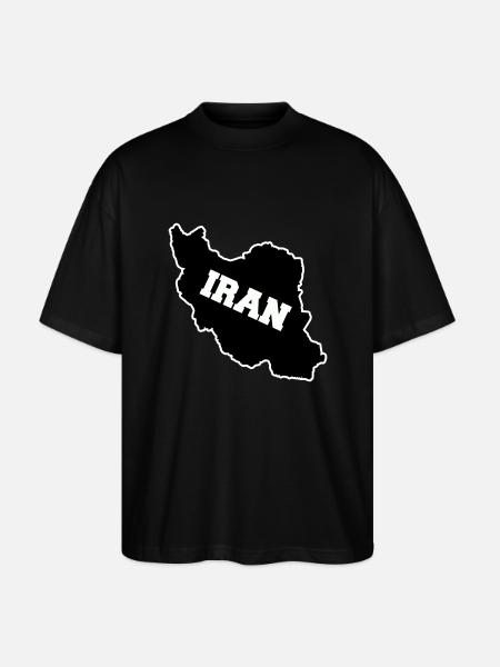 Iran - T-shirt bio Blaster 2.0 coupe oversize Stanley/Stella Unisexe - noir