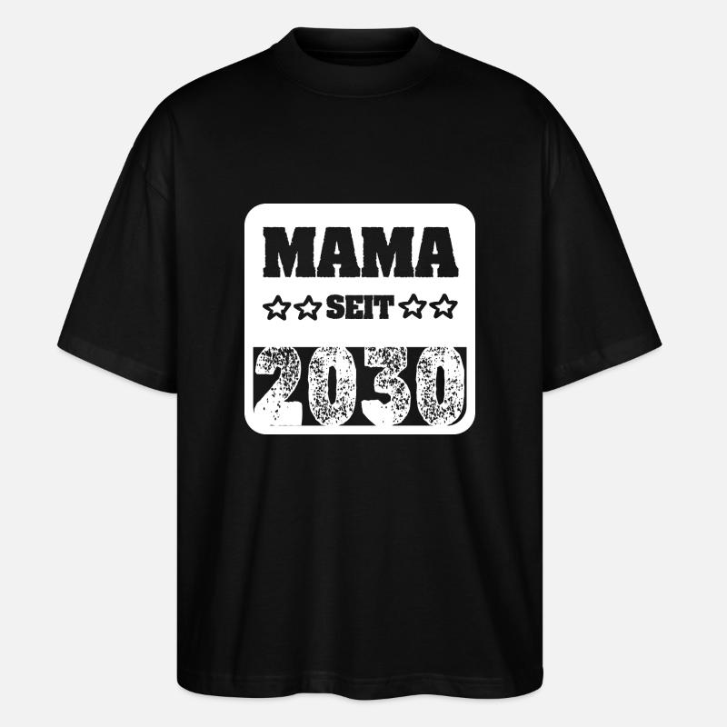 Maman 2030 - T-shirt bio Blaster 2.0 coupe oversize Stanley/Stella Unisexe - noir