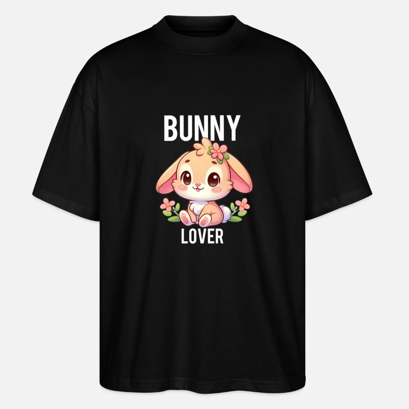 Hasenliebhaber 2 - Stanley/Stella Oversized Unisex Bio T-Shirt Blaster 2.0 - Schwarz