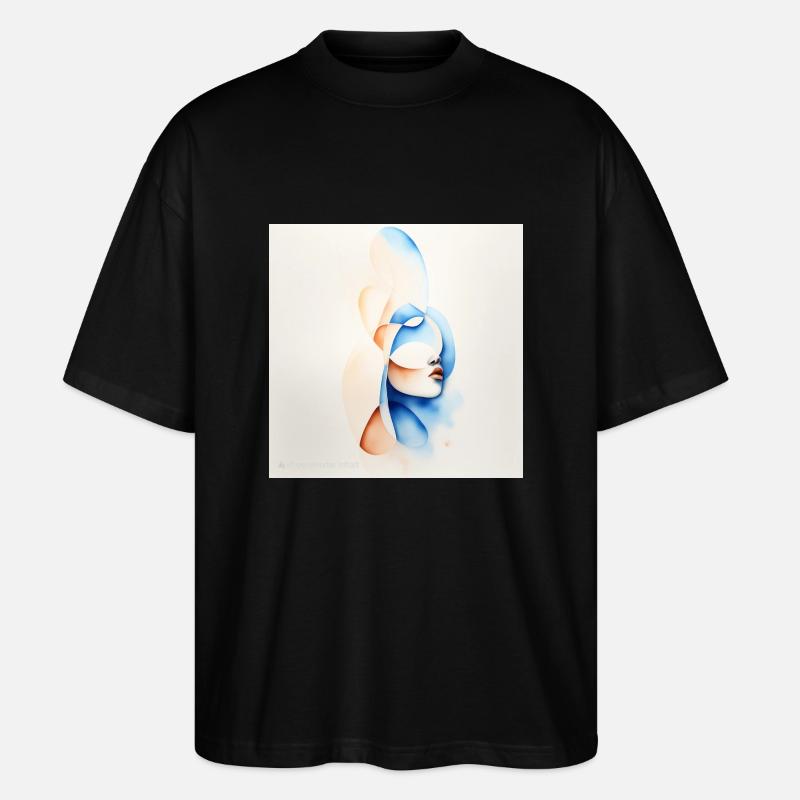 Frauenkunst - Stanley/Stella Oversized Unisex Bio T-Shirt Blaster 2.0 - Schwarz